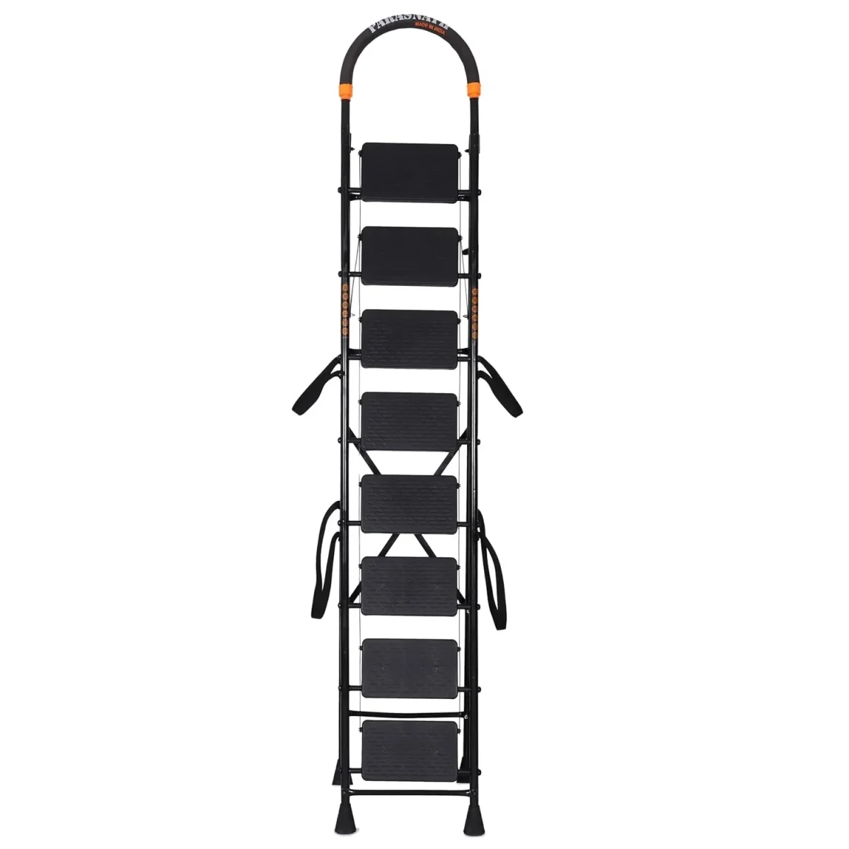 Parasnath GoUp 8 Step Heavy-Duty Foldable Steel Ladder for Home & Office Use - Image 9