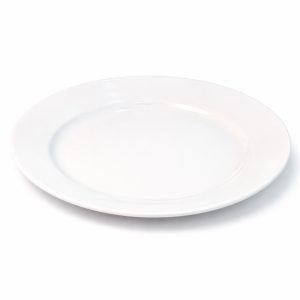 White Porcelain Dinner Plate 26 Centimetre
