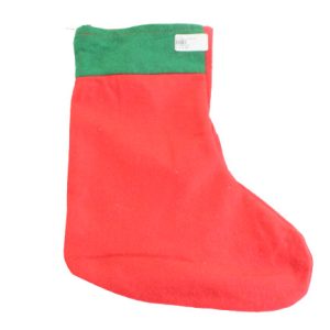 Red Christmas Stocking- Christmas Decor